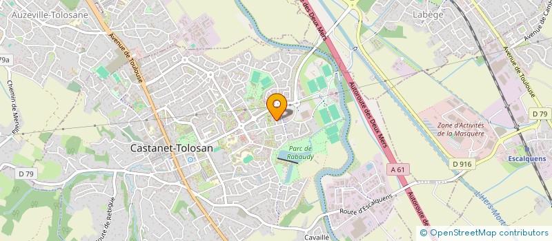 localisation de l'entreprise DESTREM-ORIENT à CASTANET-TOLOSAN