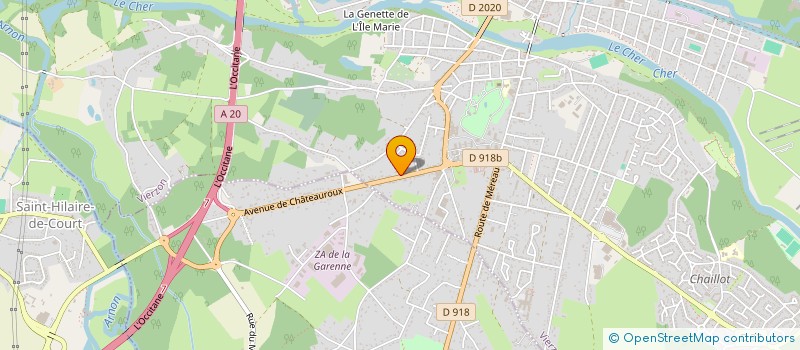 localisation de l'entreprise DESVAUX JEAN                         1  VIERZON