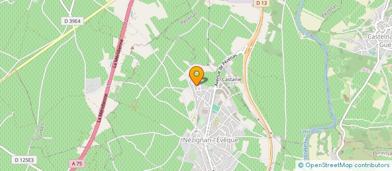 localisation de l'entreprise DESVIGNES  NEZIGNAN-L'EVEQUE