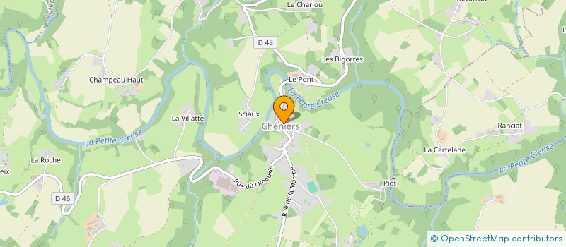 localisation de l'entreprise DESVIGNES-GERARD  CHENIERS