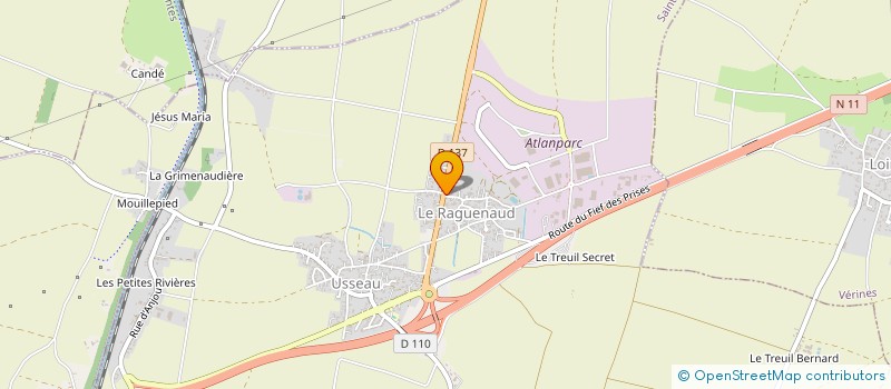 localisation de l'entreprise DESVIL  SAINTE-SOULLE