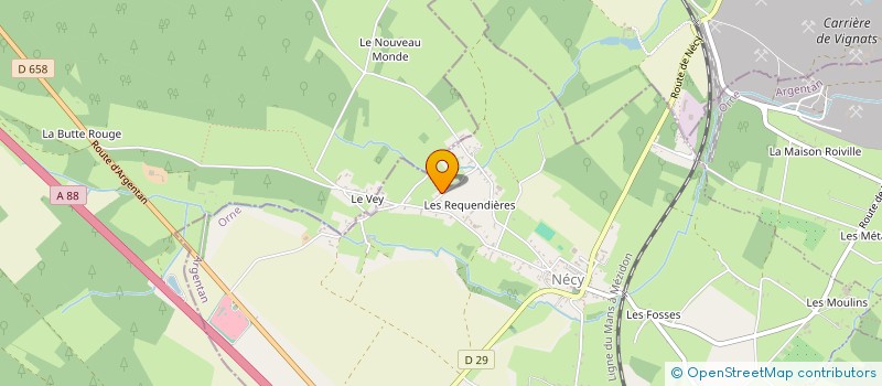 localisation de l'entreprise DESVOIS à OMMOY