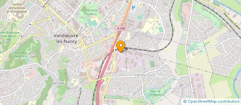 localisation de l'entreprise DESWEEMER NETTOYAGE  VANDUVRE-LES-NANCY