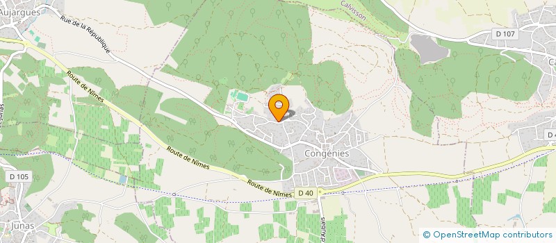 localisation de l'entreprise DESWEL TP  CONGENIES