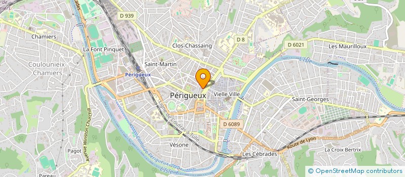 localisation de l'entreprise DESWIEZ  PERIGUEUX