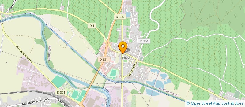 localisation de l'entreprise DESY  DIZY