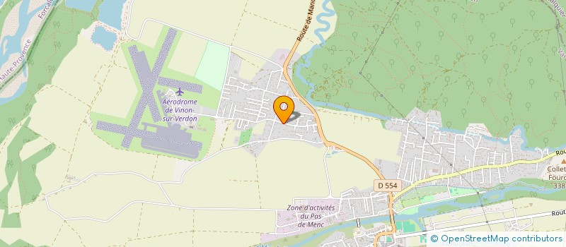 localisation de l'entreprise DESYDE  VINON-SUR-VERDON