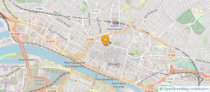 localisation de l'entreprise DETA à ROUEN