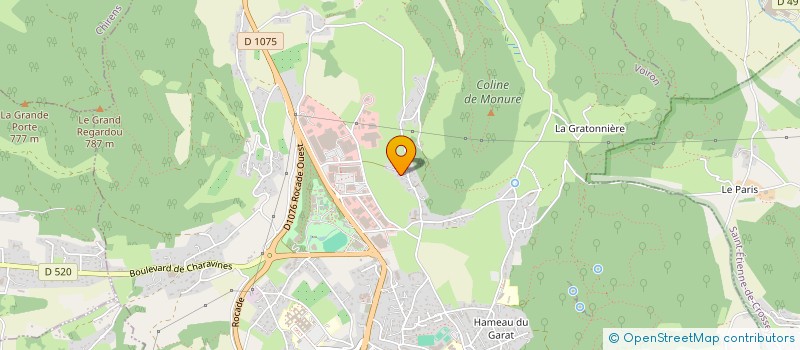 localisation de l'entreprise DETACHEMENT INTERVENTION FEUX DE FORET FRANCE à SISTERON