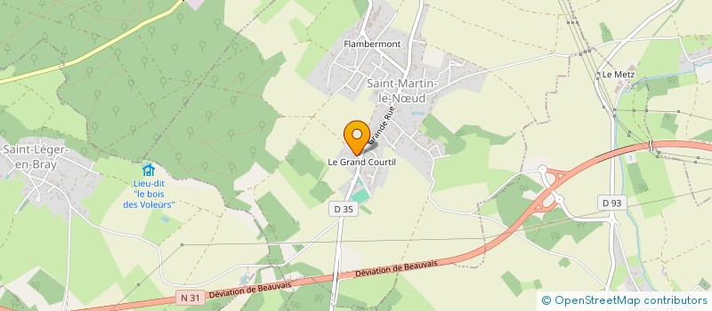 localisation de l'entreprise DETAIL - HOLDING  SAINT-MARTIN-LE-NUD