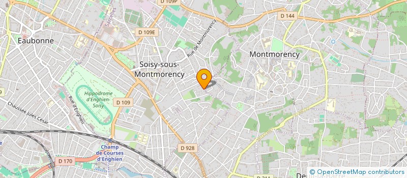 localisation de l'entreprise DETAILING AUTOMOBILE  SOISY-SOUS-MONTMORENCY
