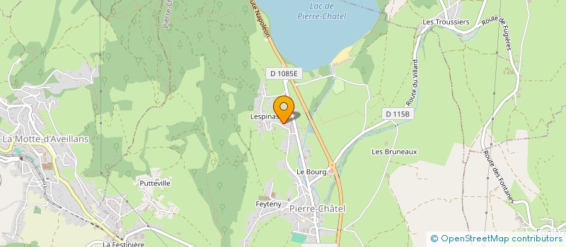 localisation de l'entreprise DETAILING IMMO  PIERRE-CHATEL