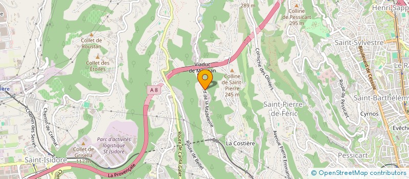 localisation de l'entreprise DETAILIUMATELIER  NICE