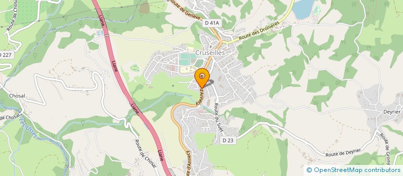 localisation de l'entreprise DETAILLE  SEYSSEL