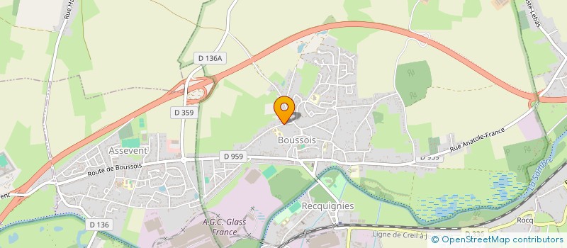 localisation de l'entreprise DETAILLE  BOUSSOIS