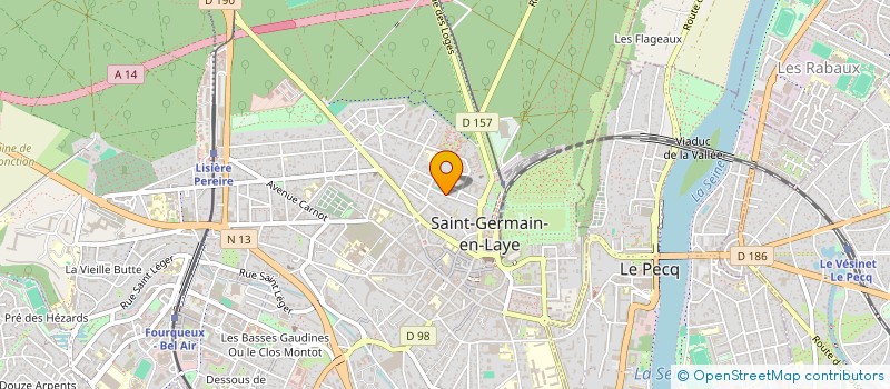 localisation de l'entreprise DETAILLE ALSACE  SAINT-GERMAIN-EN-LAYE