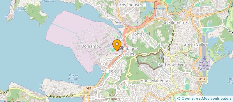 localisation de l'entreprise DETAILLING SERVICES  NOUMEA