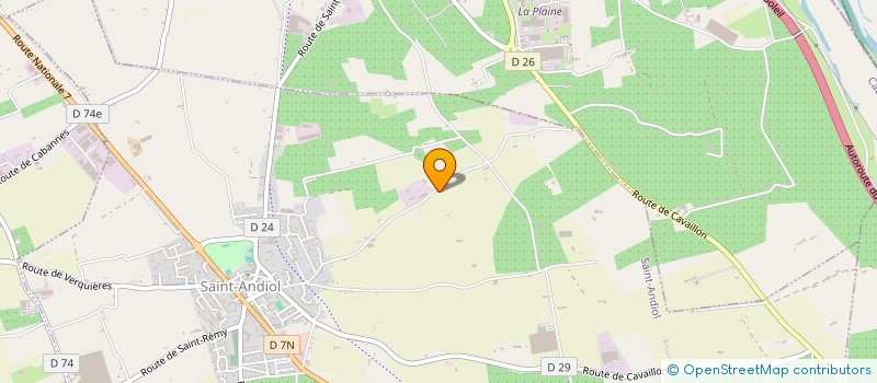 localisation de l'entreprise DETAILLIUM  SAINT-ANDIOL