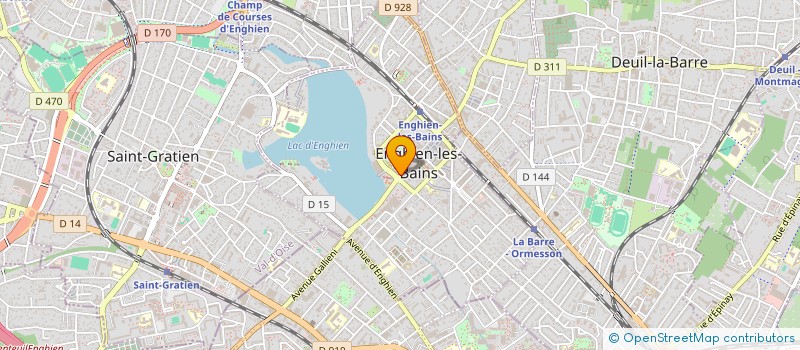 localisation de l'entreprise DETAILS PILATES  ENGHIEN-LES-BAINS