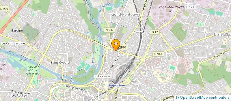 localisation de l'entreprise DETAILSTUDIO à ANGOULEME
