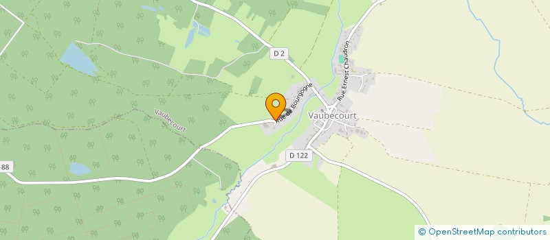 localisation de l'entreprise DETAL à VAUBECOURT