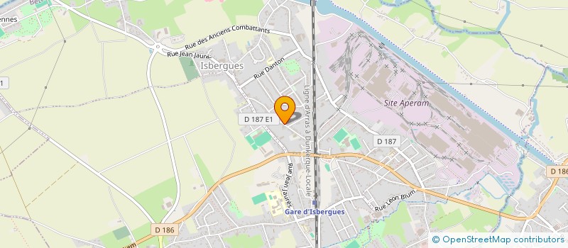 localisation de l'entreprise DETAM à NIEPPE