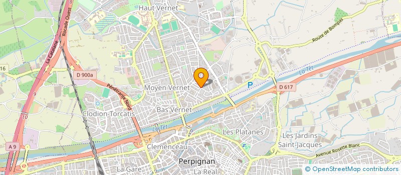localisation de l'entreprise DETAMAKIM  PERPIGNAN