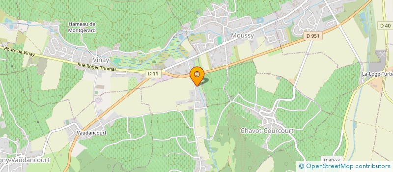 localisation de l'entreprise DETANTE SOLUTIONS  CHAVOT-COURCOURT