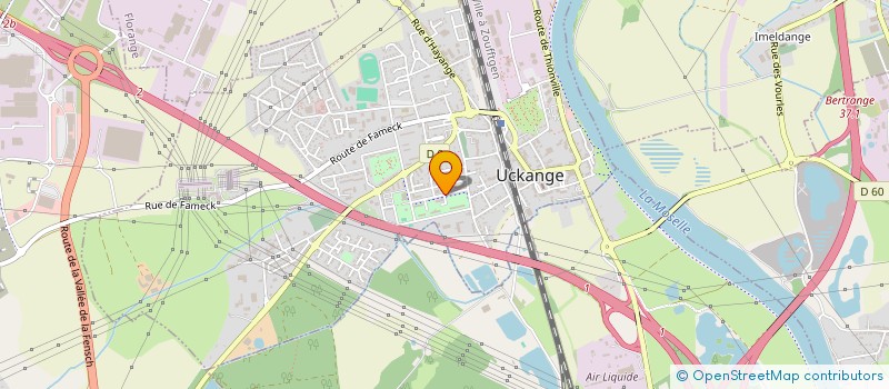 localisation de l'entreprise DETAY  UCKANGE