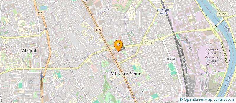 localisation de l'entreprise DETE ASSISTANCE ET CONSEILS  VITRY-SUR-SEINE