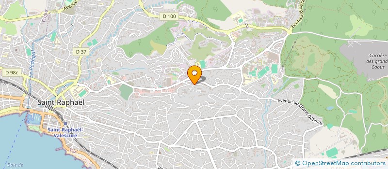 localisation de l'entreprise DETEC FUITES à SAINT-RAPHAEL