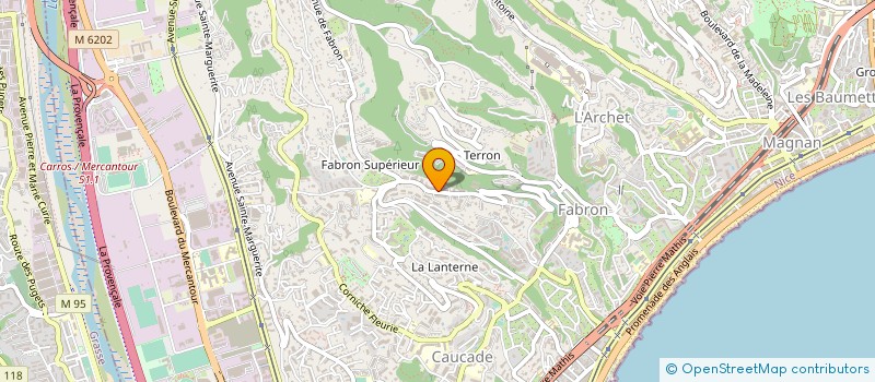 localisation de l'entreprise DETECH FUITES à NICE