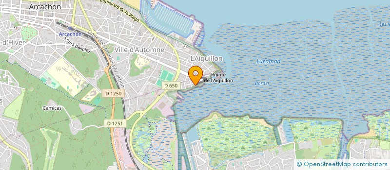 localisation de l'entreprise DETECT BASSIN à LA TESTE-DE-BUCH