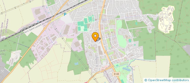 localisation de l'entreprise DETECT-EXPRESS à LES MUREAUX