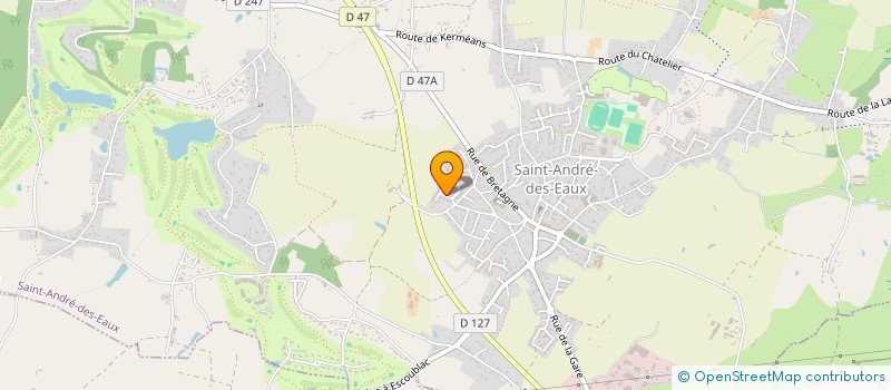 localisation de l'entreprise DETECT FUITES à SAINT-ANDRE-DES-EAUX