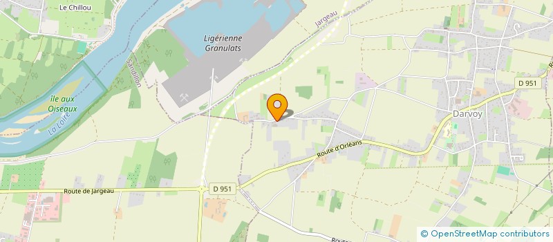 localisation de l'entreprise DETECT RESEAUX SERVICES à DARVOY