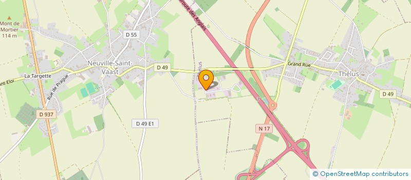 localisation de l'entreprise DETECTA SERVICES à THELUS