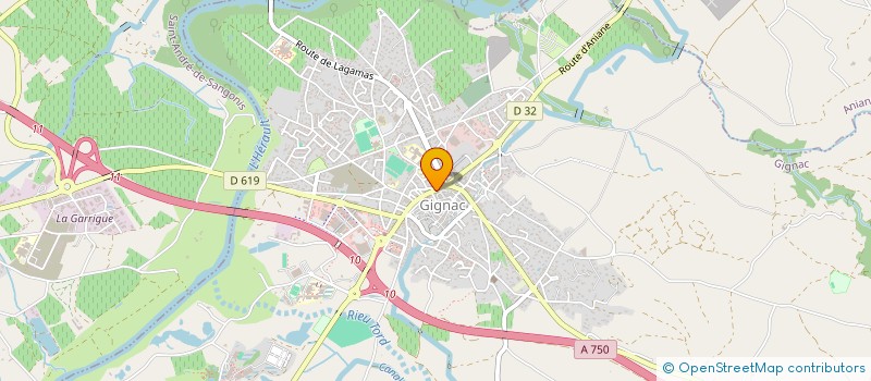 localisation de l'entreprise DETECTEURDETRESOR  GIGNAC