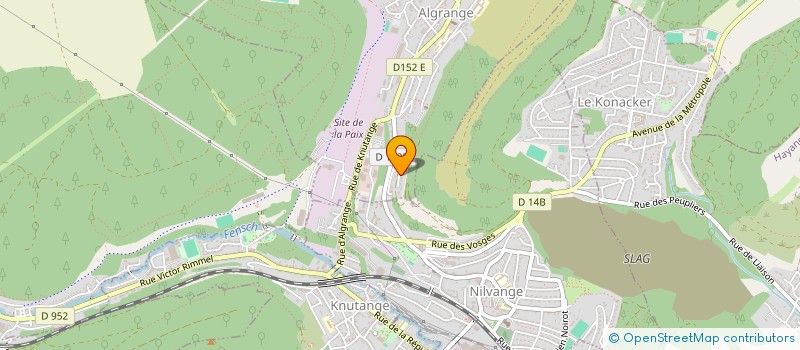 localisation de l'entreprise DETECTIVE DIXON  ALGRANGE