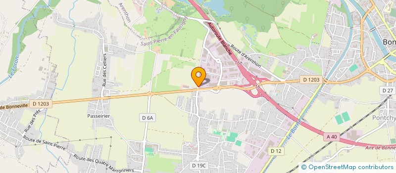 localisation de l'entreprise DETECTOR FRANCE  SAINT-PIERRE-EN-FAUCIGNY