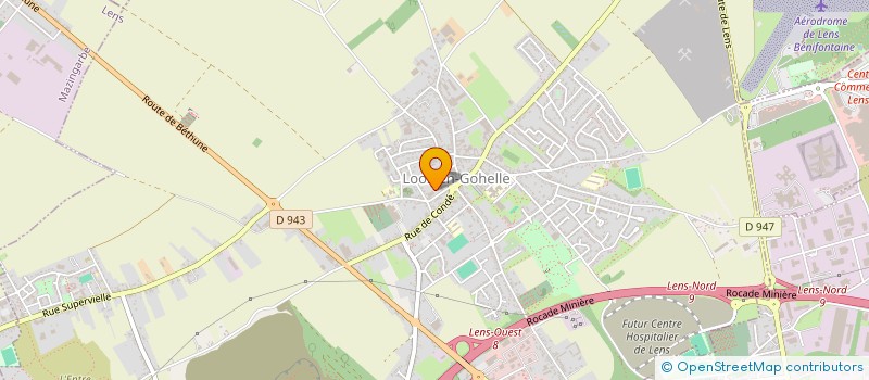 localisation de l'entreprise DETENT'SELF  LOOS EN GOHELLE