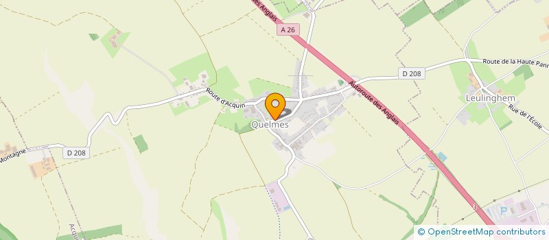 localisation de l'entreprise DETENTE ACTIVITES QUELMOISES  QUELMES