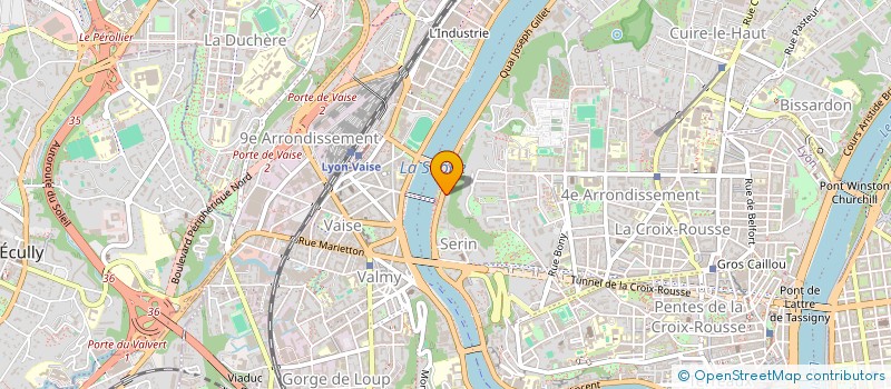 localisation de l'entreprise DETENTE & BIEN ETRE à LYON