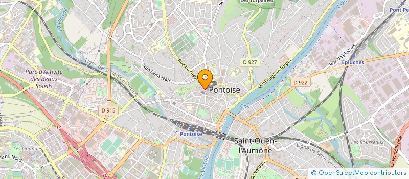 localisation de l'entreprise DETENTE &CO à PONTOISE