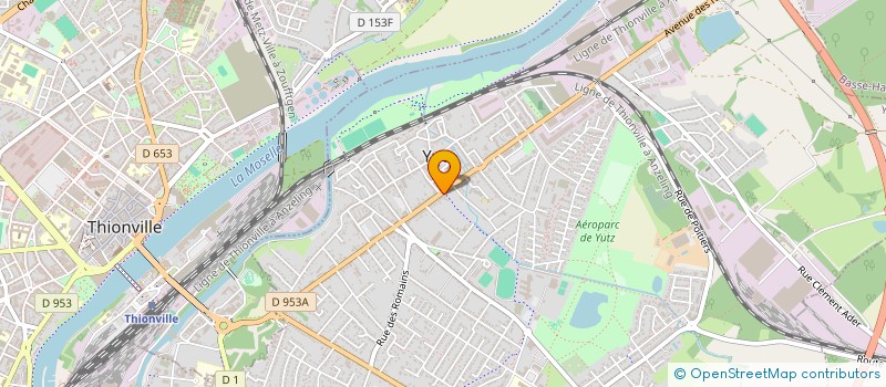 localisation de l'entreprise DETENTE COIFFURE à YUTZ