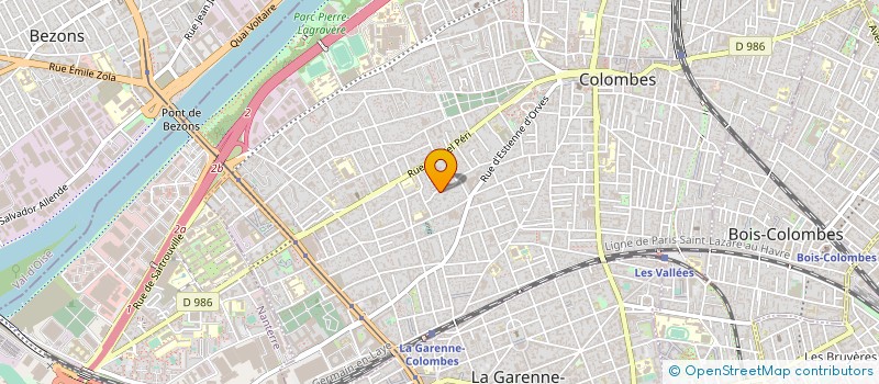 localisation de l'entreprise DETENTE DYNAMIQUE CORPORELLE ET COMMUNIC à COLOMBES