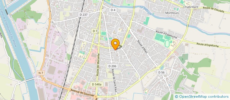 localisation de l'entreprise DETENTE EN ARDECHE  MONTELIMAR