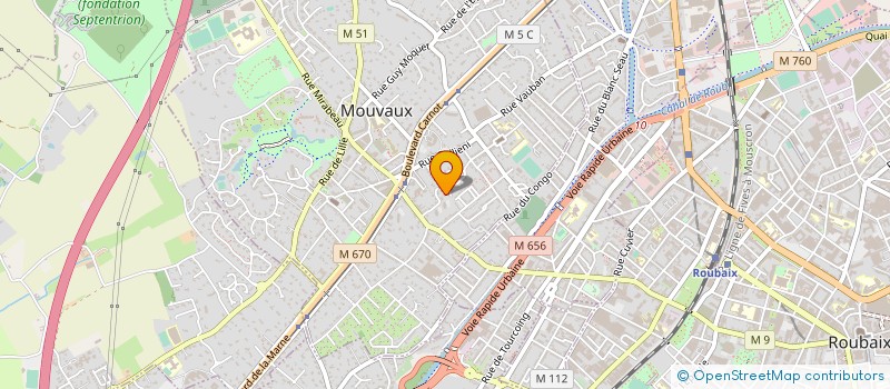 localisation de l'entreprise DETENTE ET AMITIE  MOUVAUX