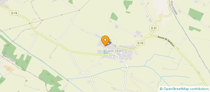 localisation de l'entreprise DETENTE ET BIEN ETRE  SAINT-LEON