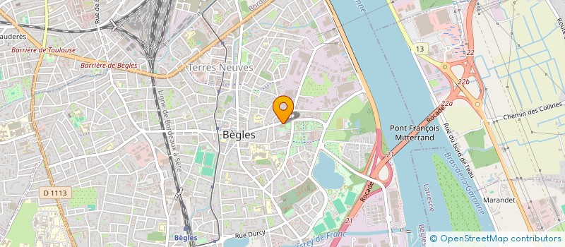 localisation de l'entreprise DETENTE ET LOISIR à BEGLES